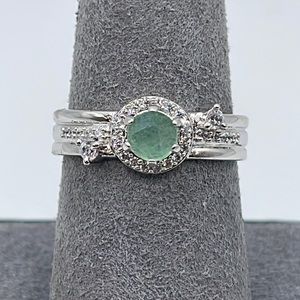 Bomb Party OG Ring -Rhodium NWT NO BAG